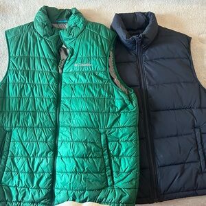 Men’s Columbia and J crew Vest bundle